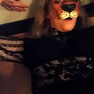 Szwedki liongirl goli swoją owłosione cipka